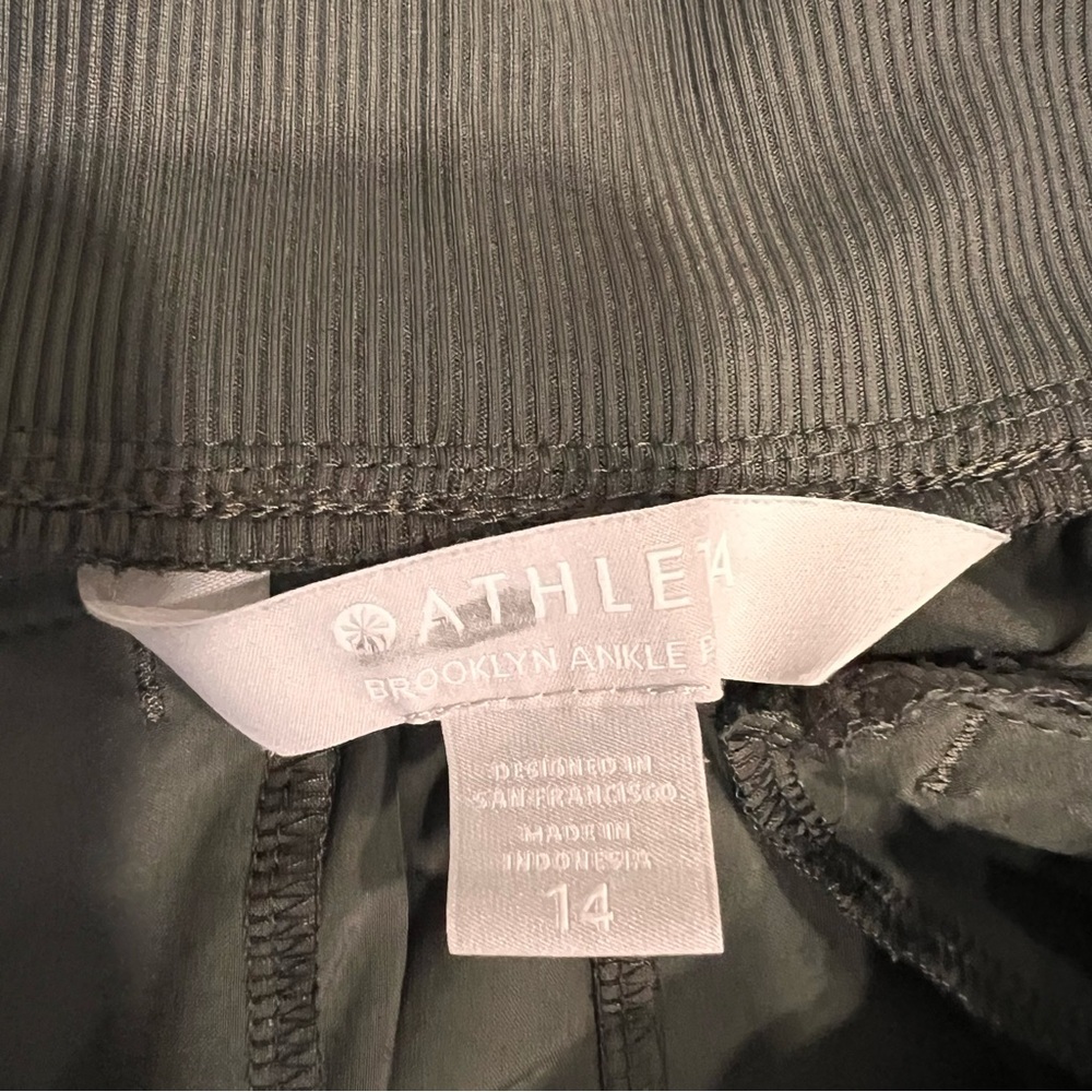 Athleta Olive Green Track Jogger Pants - Picture 5 of 15